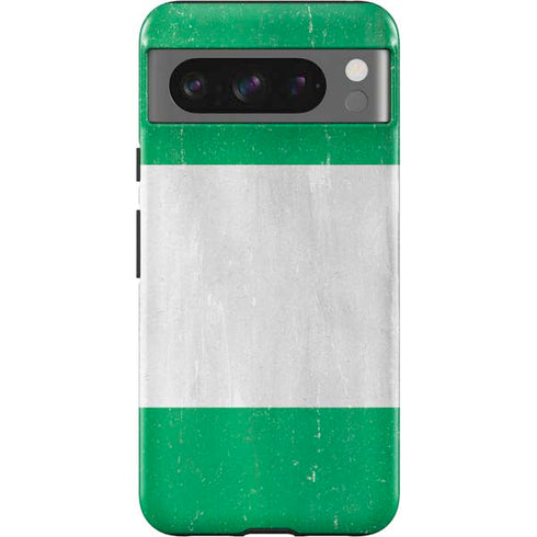 Nigeria Flag Distressed Google Pixel 8 Pro Impact Case
